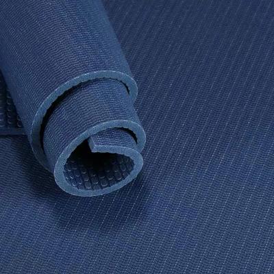 China New High Density Eco-friendly PVC Fitness Tear Resistant Sports PVC Yoga Mat For Home Workout for sale