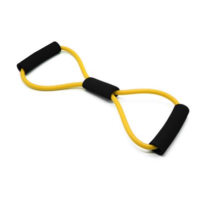 China Durable Figure 8 Pull Rope Chest Expander Exercise Home Fitness Pull Up Belt for sale