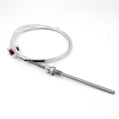 China Measure PT100 PT1000 Temperature RTD Temperature Sensor Probe 4-20ma 0-10v 0-5v DS18B20 Temperature Sensor G1/2 M20*1.5 for sale