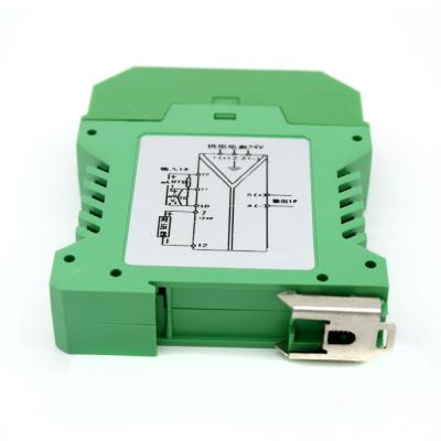 China BSR RTD PT100 Temperature Transmitter 4-20mA Din Rail Mounting Cu50 PT100 Temperature Transmitter HD-HSM-PT100 for sale