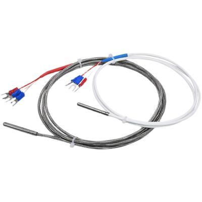 China Measure Temperature High Accuracy Ultracold PT100 Temperature Sensor PT1000 ROHS Certified RTD Oil Temperature Sensor pt1000 Temperature Probe for sale