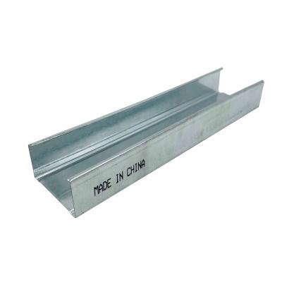 China 2022 Modern High Quality Hot Dipped Galvanized Steel Drywall 10feet C Stud Runner For Drywall Partition for sale