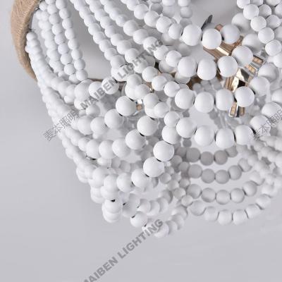 China Luxury Hemp Rope Ceiling Light Girls Room Decor Light Fixture Lamp Bedroom Furniture Chandeliers Outdoor Wood Mounted Wood Ceiling for sale