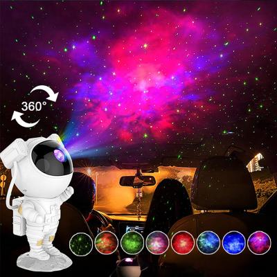 China China USB Night Light Laser Atmosphere Projection Lamp Astronaut Christmas Gift Starry Decoration for sale