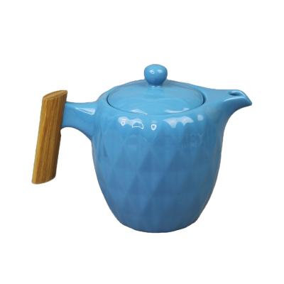 China Ethiopian Amazon Sustainable Success Customized Glazed Teapot 750cc Cheap Color for sale