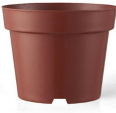 China Chinese Style Lightweight Cheap Price Colored Plastic Flower Pot For Garden And Green House Nursery With Net Base In Bulk Sales for sale