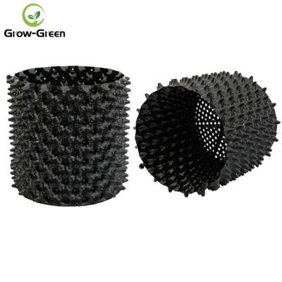 China 0.9mm eco-friendly 15 gallon PVC air root pruning flower pot 50*30cm long service time high quality plastic flower pots with base for sale