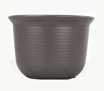 China Beautiful Bowl Shape Japan Style Fashion Quality PP Flower Pot Short Bowl Fat for Growing and Home and Garden Plant Decoration for sale