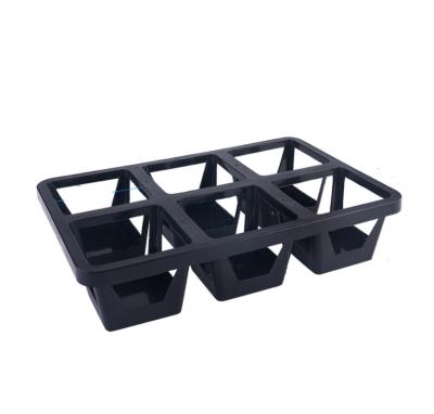 China 6 cell 5 carry trays garden seedling starter grow for plant propagation germination plugs indoor garden 6 cell for sale