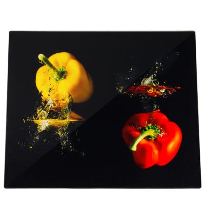 China Hot Selling Sustainable Good Quality Non-Stick Hob Cover Unique Home Use Cutting Boards for sale