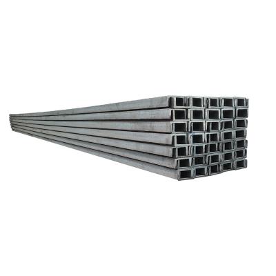 China Fixing DIN EN10025 S235J2G3 S235J2G4 Galvanized U / C Channel Steel From China for sale