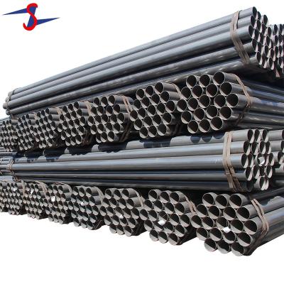 China Ms Pipe Liquid Straight Erw Carbon Steel Welded Standard Length Welded Standard Length Manufacturer For Building Material for sale