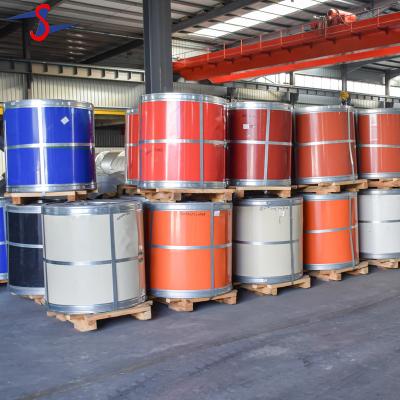 China Making Pipes Color Coated Ppgi Ral 9027 Ppgi Ral 9027 Ppgi Thick Prepainted Steel Sheet In Coil for sale