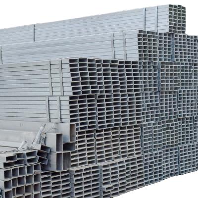 China Fluid Pipe OEM / ODM Galvanized Hollow Section Square And Rectangular Steel Pipe for sale