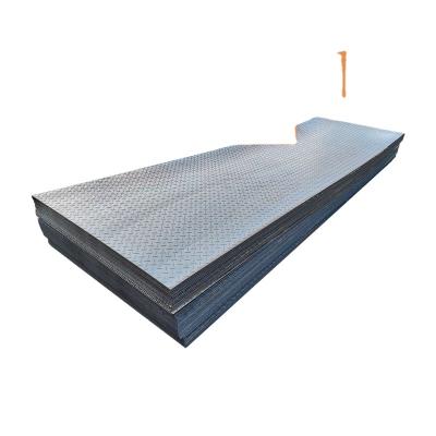 China Luxury Verified Carbon Steel Plate A283 A387 A514 A283c ​​Q235 5mm Thick MS Mild Steel Diamond Plate for sale