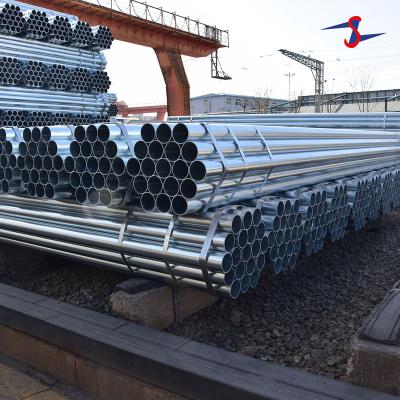 China Liquid pipe 1/2 inch galvanized steel pipe round gi pipe galvanized for sale