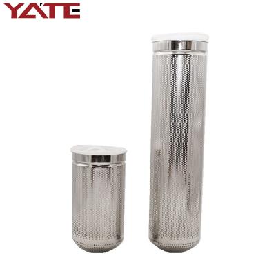 China Edelstahl-Filter-Korb-Sieb Ss304 316l sinterte SS-Filter zu verkaufen