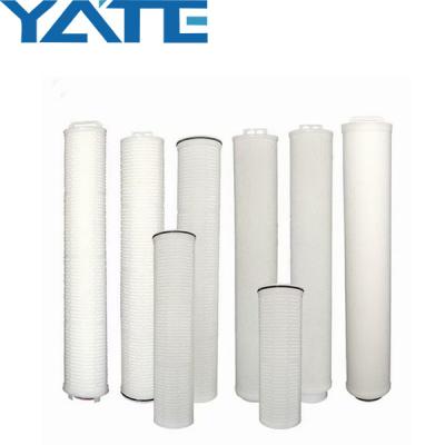 China Water High Flow Cartridge Filter Industrieel geplooid filterelement Te koop