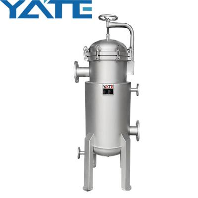 China Stainless Steel 304 Top Entry Single Bag Filter Housing Chemical Filter Machine for sale