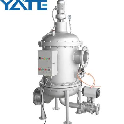 China Selbstreinigungs-automatischer Wellengang-Filter SUS316 16bar 100micron für Kläranlage zu verkaufen