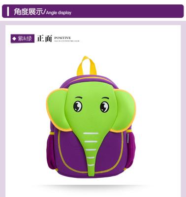 China Girls Waterproof Kids Backpack / Baby School Bags Animal Design for sale