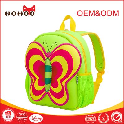 China Beautiful Zipper Toddler Girl Backpack , Personalized Book Bags For Kids Durable for sale