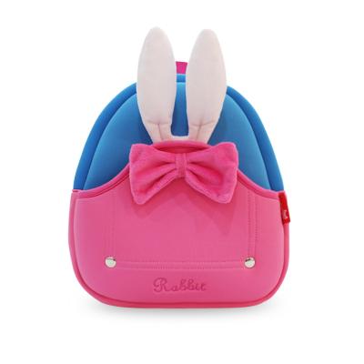 China Cute Toddler Animal Backpacks , Kids Character Backpacks Rabbit Pattern for sale