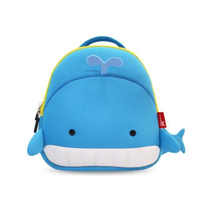 China Lovely Whale Animal Toddler Backpack For Camping / Hiking Lightweight for sale