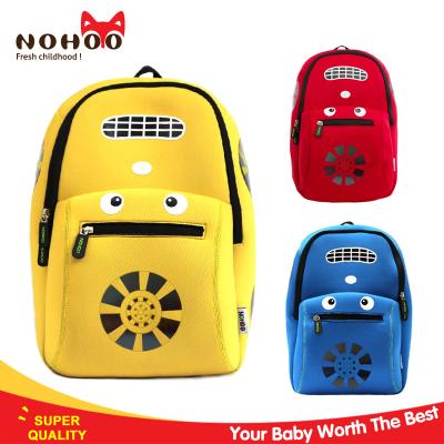 China Yellow / Red / Blue Kids Cartoon Backpack For Boys Lightweight Shockproof for sale