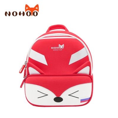 China Fashion novelty breathable preschool animal backpack World Cup Fox backpack bags of boys and girls for sale