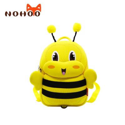 China NHB140 Nohoo new arrival bee style kids backpack for kindergarten children for sale