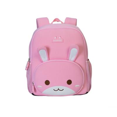 China NHB042XL new arrival pink rabbit animal waterproof children school bag for girls. for sale