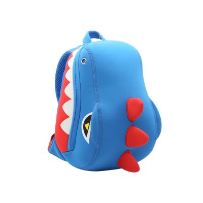 China Dinosaur animal neoprene kids backpack manufacturers children  shoulder bag for sale