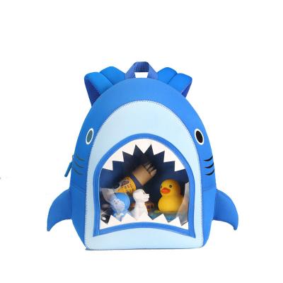 China NHB186 New arrival cute and vivid shark toddler Backpack bag for sale