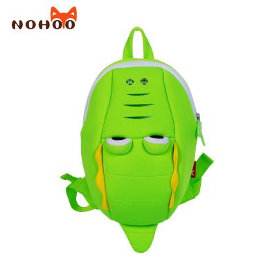 China NHB220 crocodile Nohoo neoprene children 3d cartoon Backpack for kids for sale