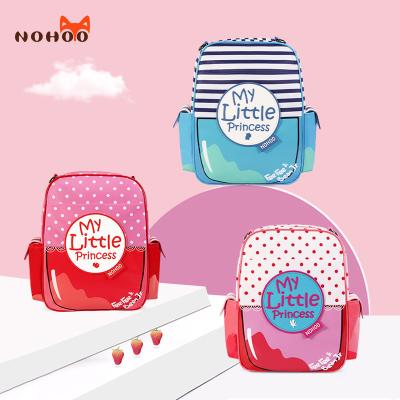 China Nohoo 2019 new arrival waterproof lightweight PU 3D cartoon children school bags for girls for sale