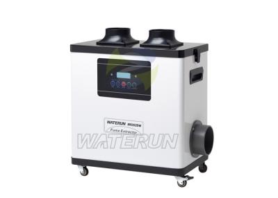 China Lab Exhaust Purifier Laboratory Fume Extractor with Double Big Ducts 75mm for sale