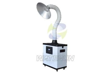 China Extractor industrial móvil del humo de extractor del laboratorio con la rueda y el freno 80W en venta