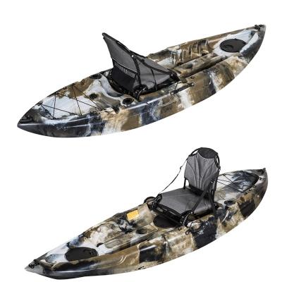 China Cheap rotomolded family entertainment and fishing plastic fishing boats from kuer kayak for sale