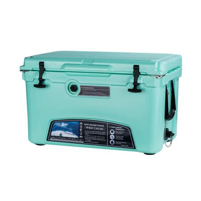 China Wholesale 45QT Food Grade LLDPE Waterproof Large Waterproof Cooler Box Cooler Box for sale