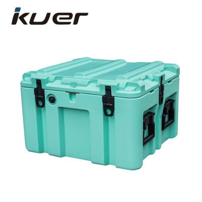 China High Quality Security Protection KUER 80L Big Security Storage Any Color Spaceplastic Roto-molded Truck Tool Box for sale