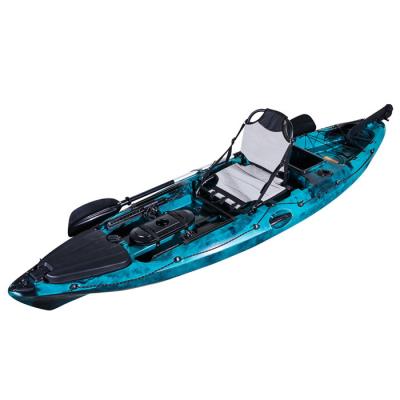 China Other Kuer New Arrival 10ft Paddle Kayak Fishing Kayak For Sale for sale