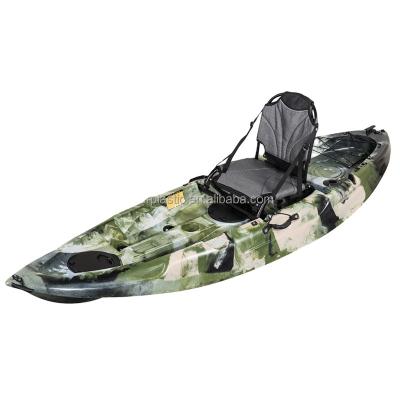 China LLDPE KUER 2.75m sit on top Malibu plastic fishing kayak with seat kayak for sale for sale