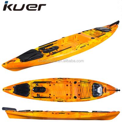 China PE Stand 13ft Single Seat Sit On Top Kayak Cool Kayak Custom Fishing Kayak for sale