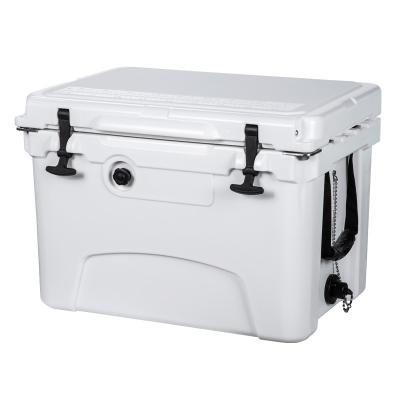 China Custom Waterproof 35QT Cooler Box B Series Rotomolded Hard Cooler Box for sale