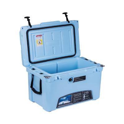 China 45QT Beach Box Outdoor Sports Rotomolded Ice Cooler Box Waterproof Eco-friendly for sale