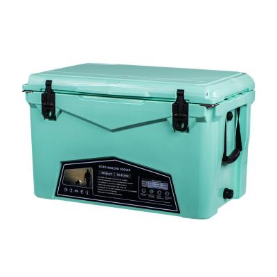 China Kuer 45QT Waterproof Hot Sale Plastic Hard Ice Cooler Box for sale