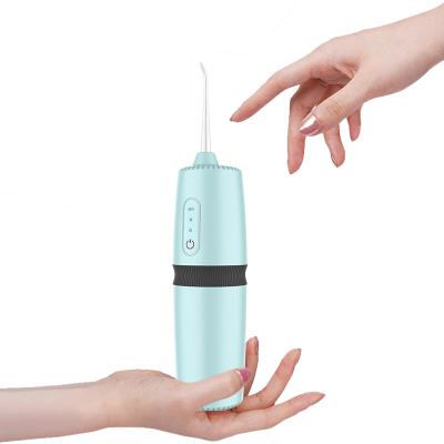 China Mini Ultrasonic Electric Oral Irrigator Portable Teeth Waterflosser Professional Wireless Dental Oral Water Flosser 1500mA for sale