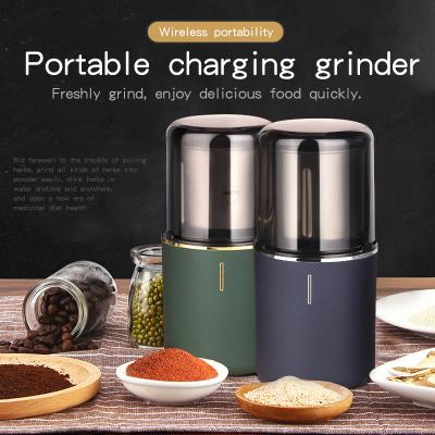 China Car Back On Most Popular USB Charging Home Office Use Manual Mini Portable Coffee Bean Grinder for sale