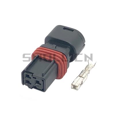 China Automotive Electrical Connector DJ7037B-1.5-21 3 Terminal 1.5MM Female Automotive Waterproof Wire for sale